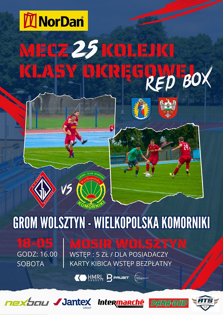 Mecz pi�karski - Grom WOLSZTYN
