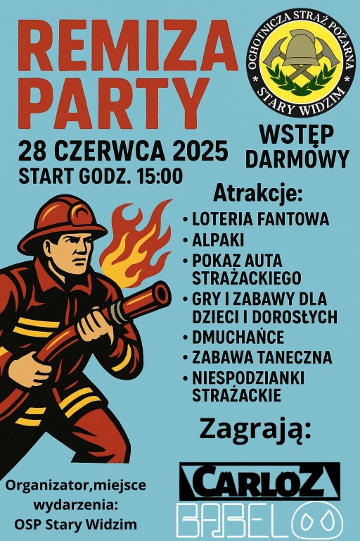 Remiza Party OSP Stary Widzim