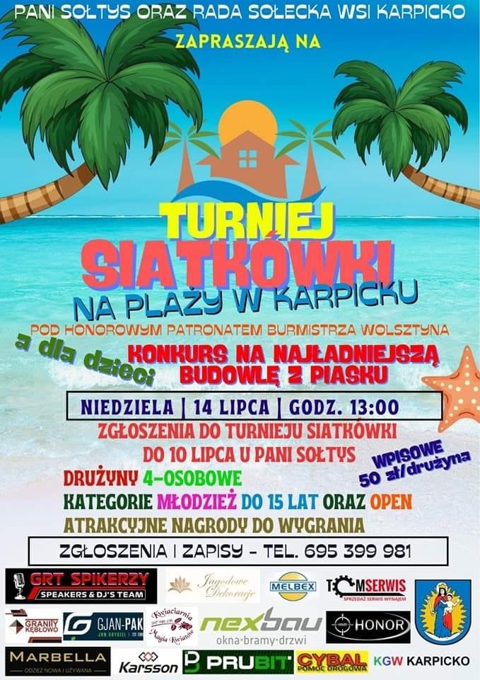 Turniej siatk�wki pla�owej